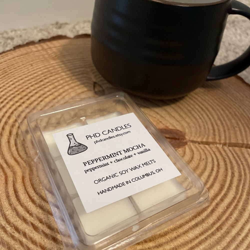 Peppermint mocha wax melts